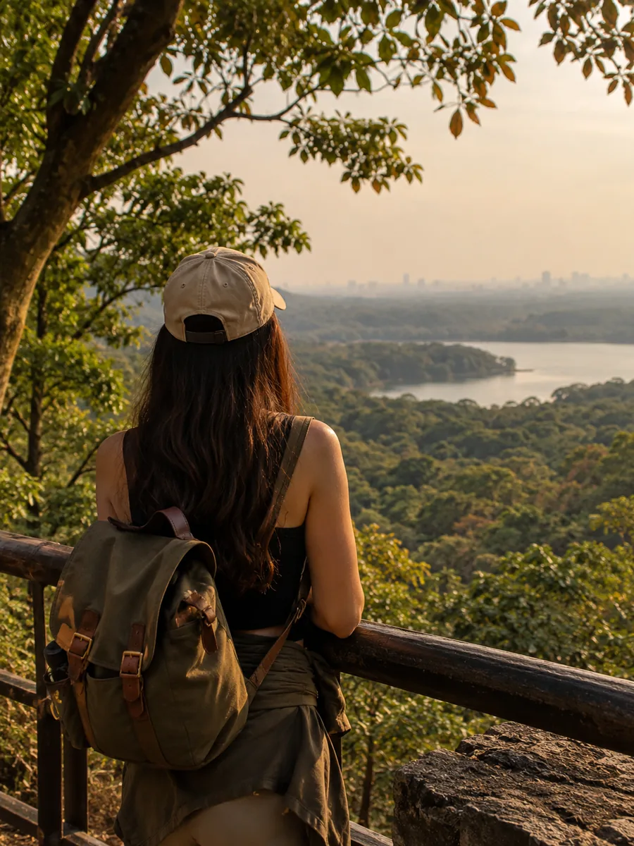 View at Sanjay Gandhi National Park